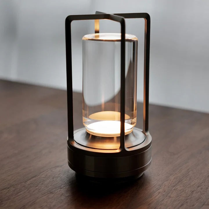 Nordic Cordless Lantern Lamp – Dimmable & Water-Resistant