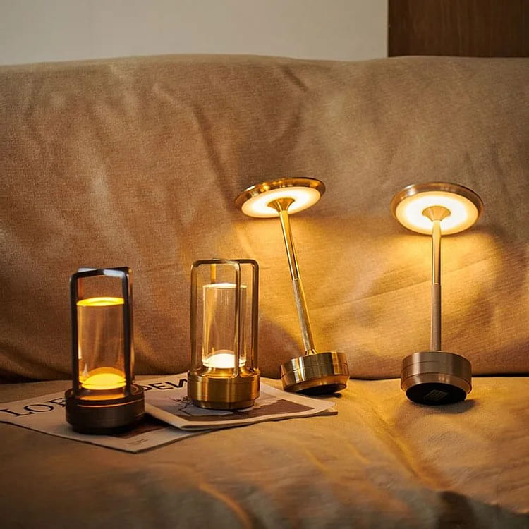 Nordic Cordless Lantern Lamp – Dimmable & Water-Resistant