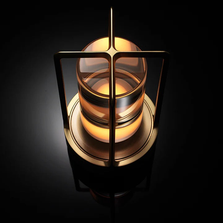 Nordic Cordless Lantern Lamp – Dimmable & Water-Resistant