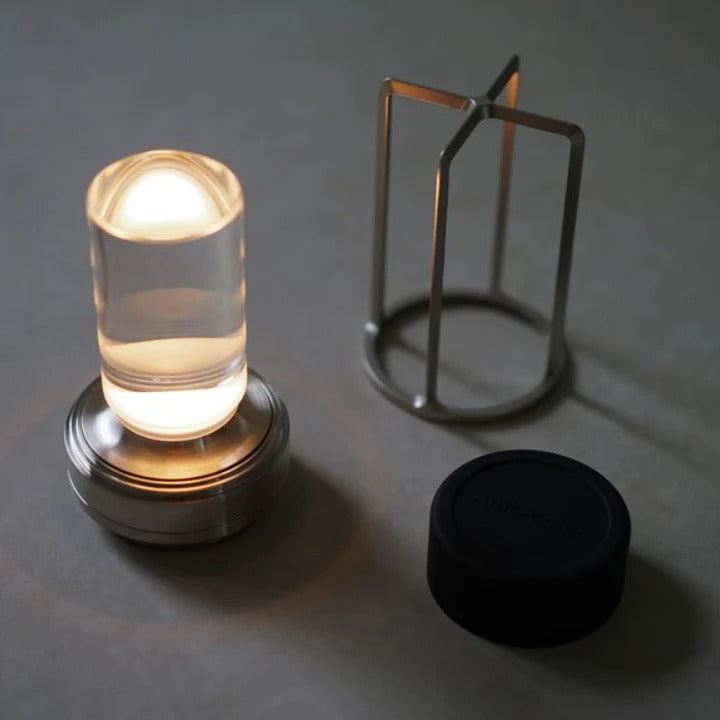 Nordic Cordless Lantern Lamp – Dimmable & Water-Resistant