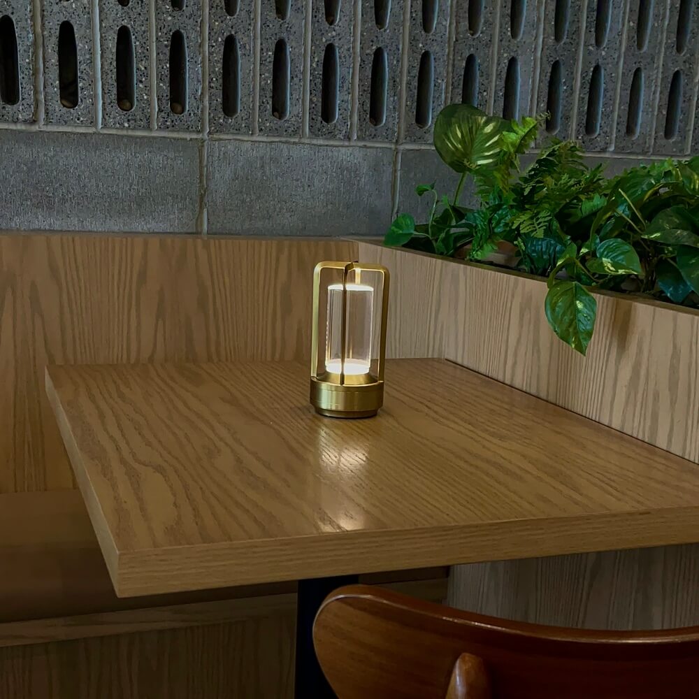 Nordic Cordless Lantern Lamp – Dimmable & Water-Resistant