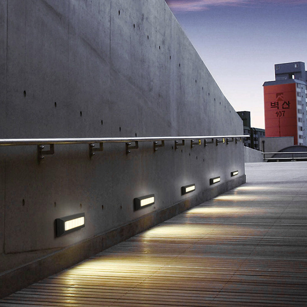 Outdoor Deck Step Light with Cozy Evenings