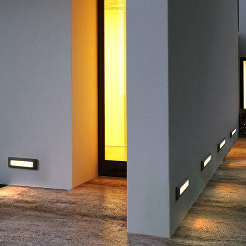 Outdoor Deck Step Light with Cozy Evenings