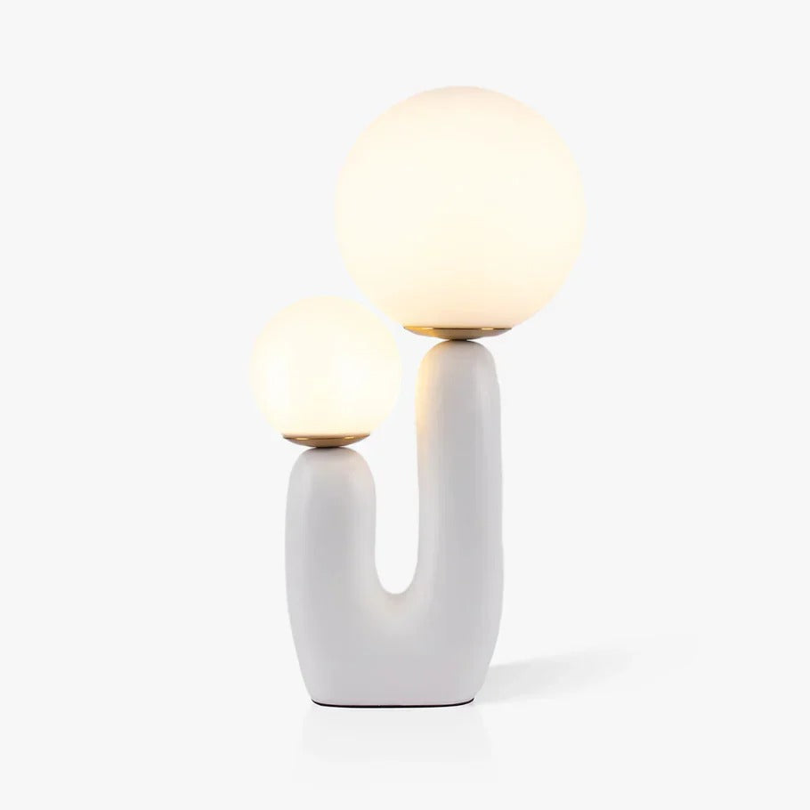 Resin Table Lamp – Modern Nordic Design & LED Light