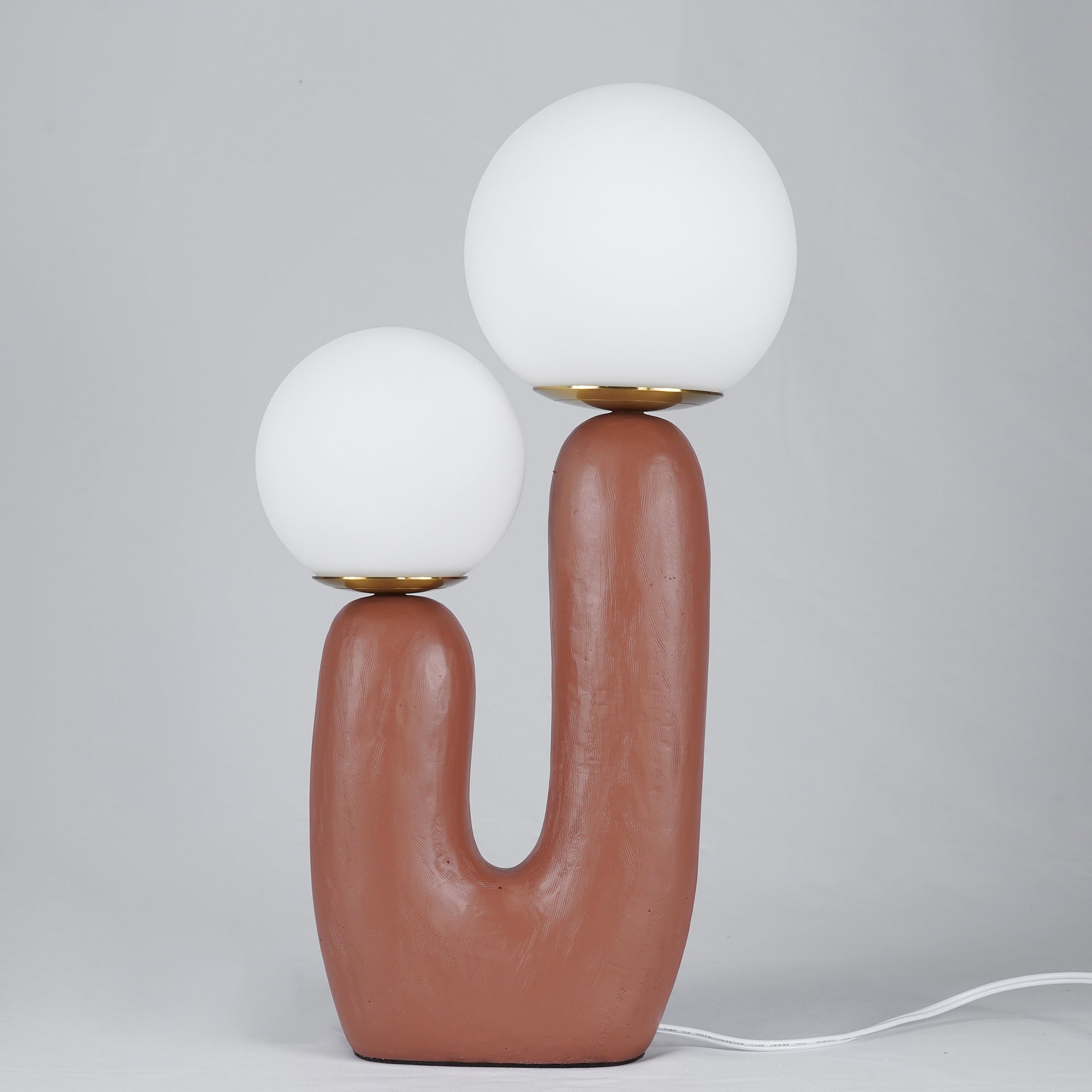 Resin Table Lamp – Modern Nordic Design & LED Light