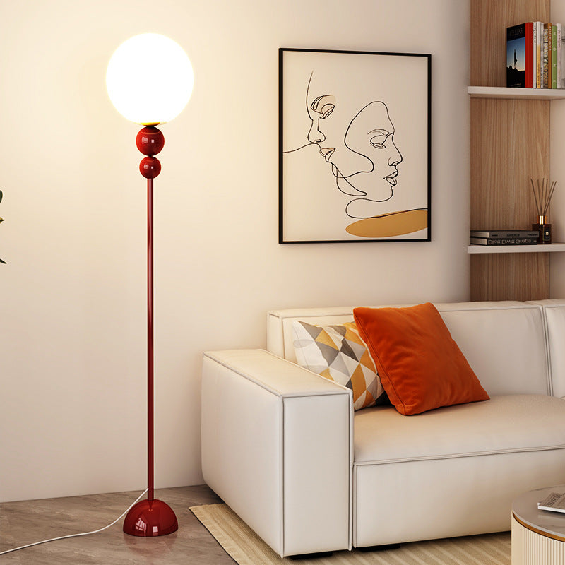 Scandinavian Cream Macaron Floor Lamp