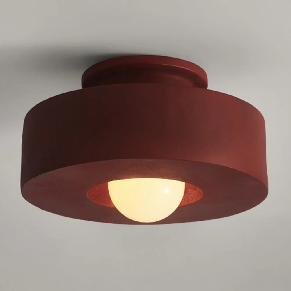 Semi Flush Mount Ceiling Light – Sleek Corridor Design