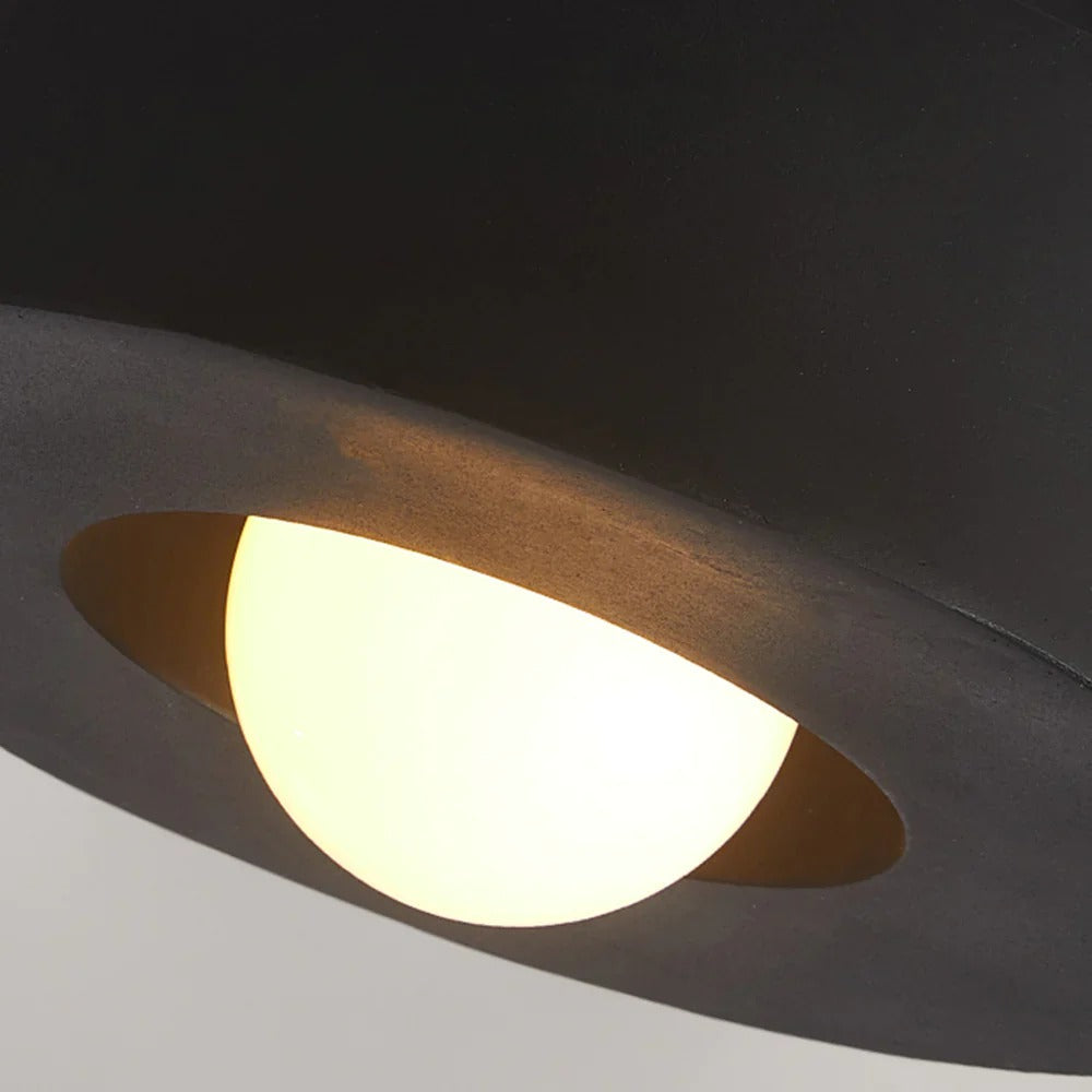 Semi Flush Mount Ceiling Light – Sleek Corridor Design