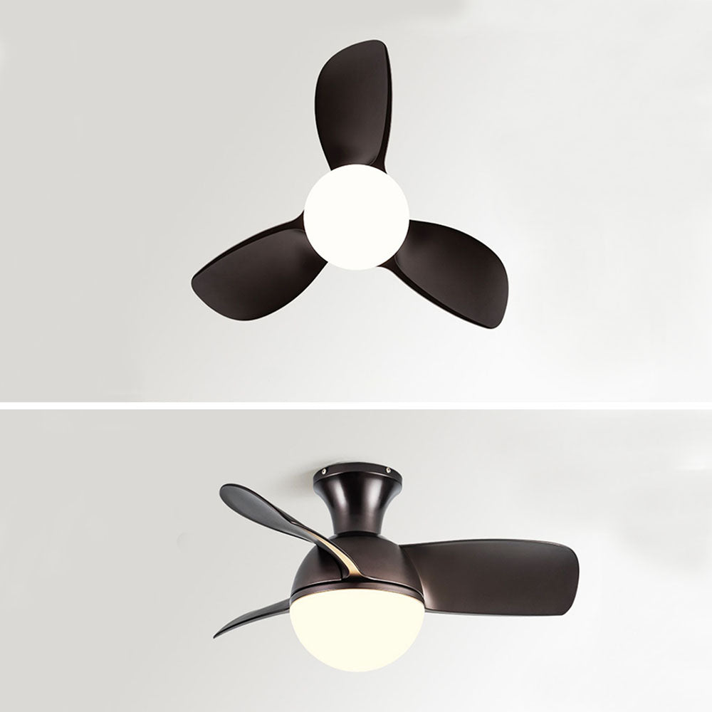 Sleek 3-Blade Ceiling Fan with LED Light – 3 Color Settings