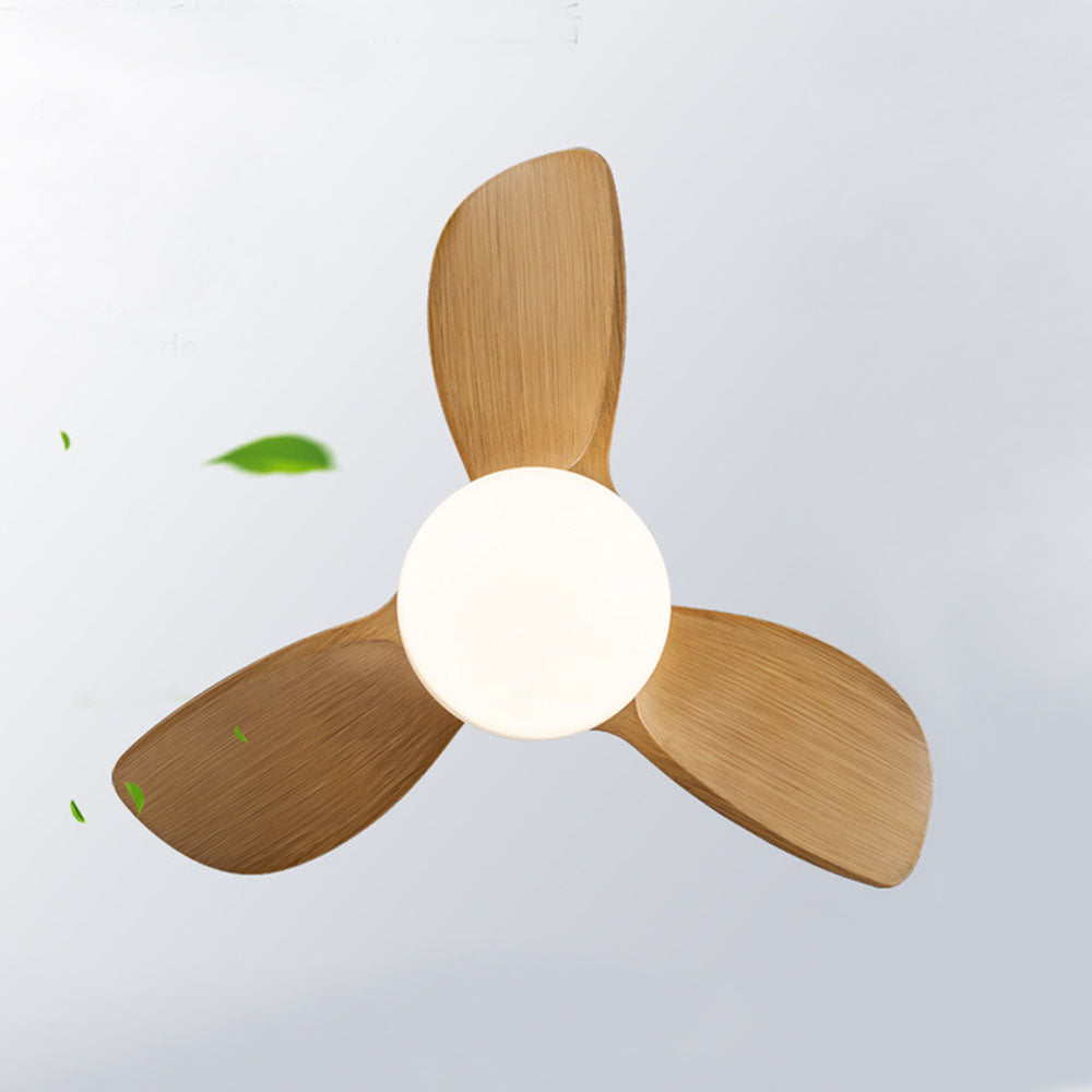Sleek 3-Blade Ceiling Fan with LED Light – 3 Color Settings