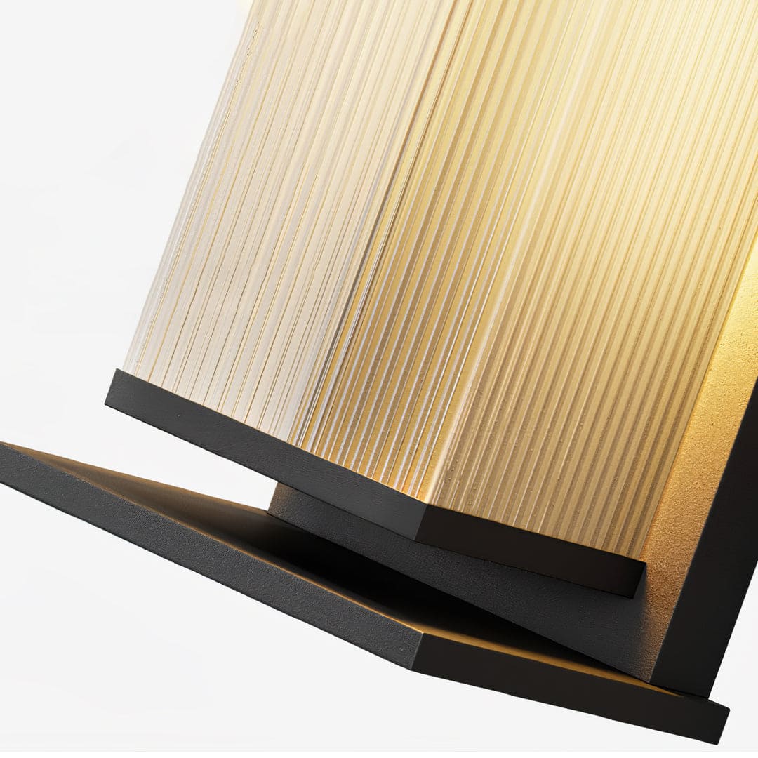 Rectangular Solar Outdoor Wall Light – Sleek Modern Design, Waterproof