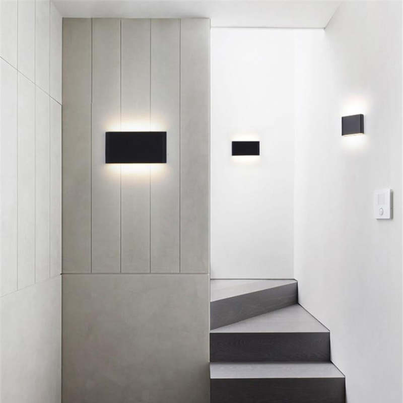 Sleek Outdoor LED Wall Light – Waterproof, Warm or Cool Lighting