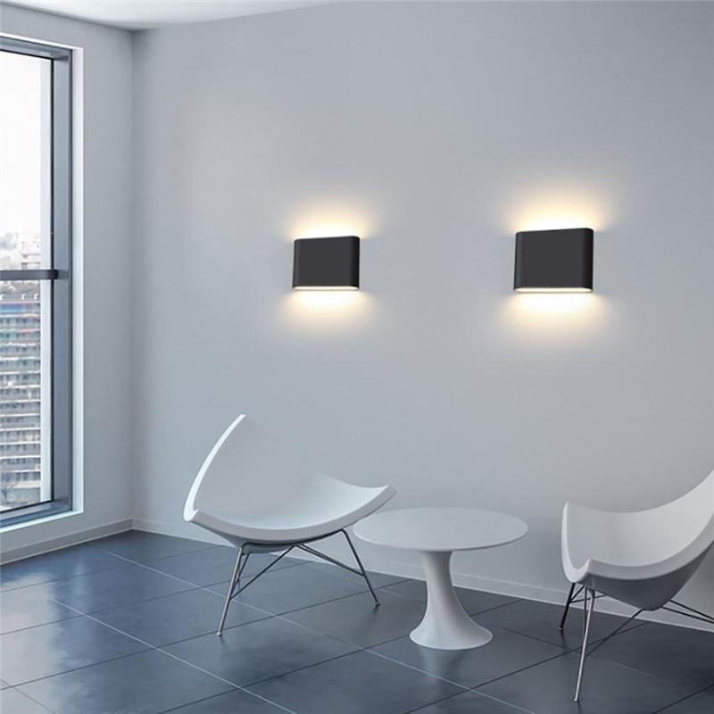 Sleek Outdoor LED Wall Light – Waterproof, Warm or Cool Lighting