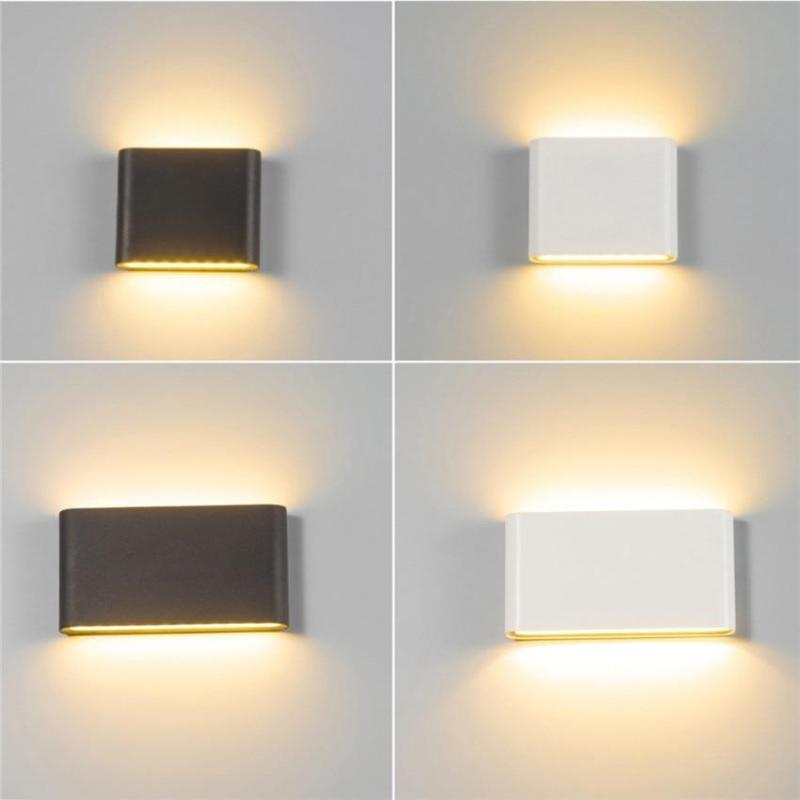 Sleek Outdoor LED Wall Light – Waterproof, Warm or Cool Lighting
