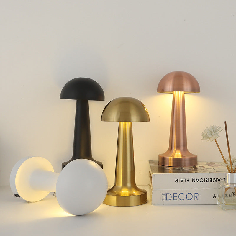 Soft Glow Mushroom Desk Lamp