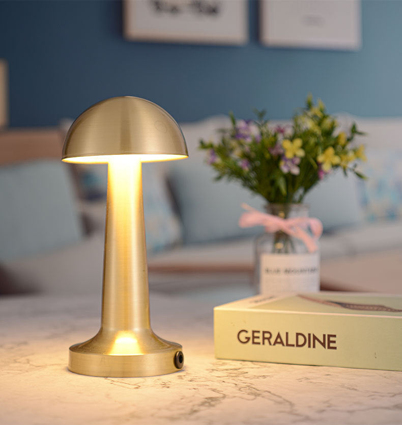 Soft Glow Mushroom Desk Lamp