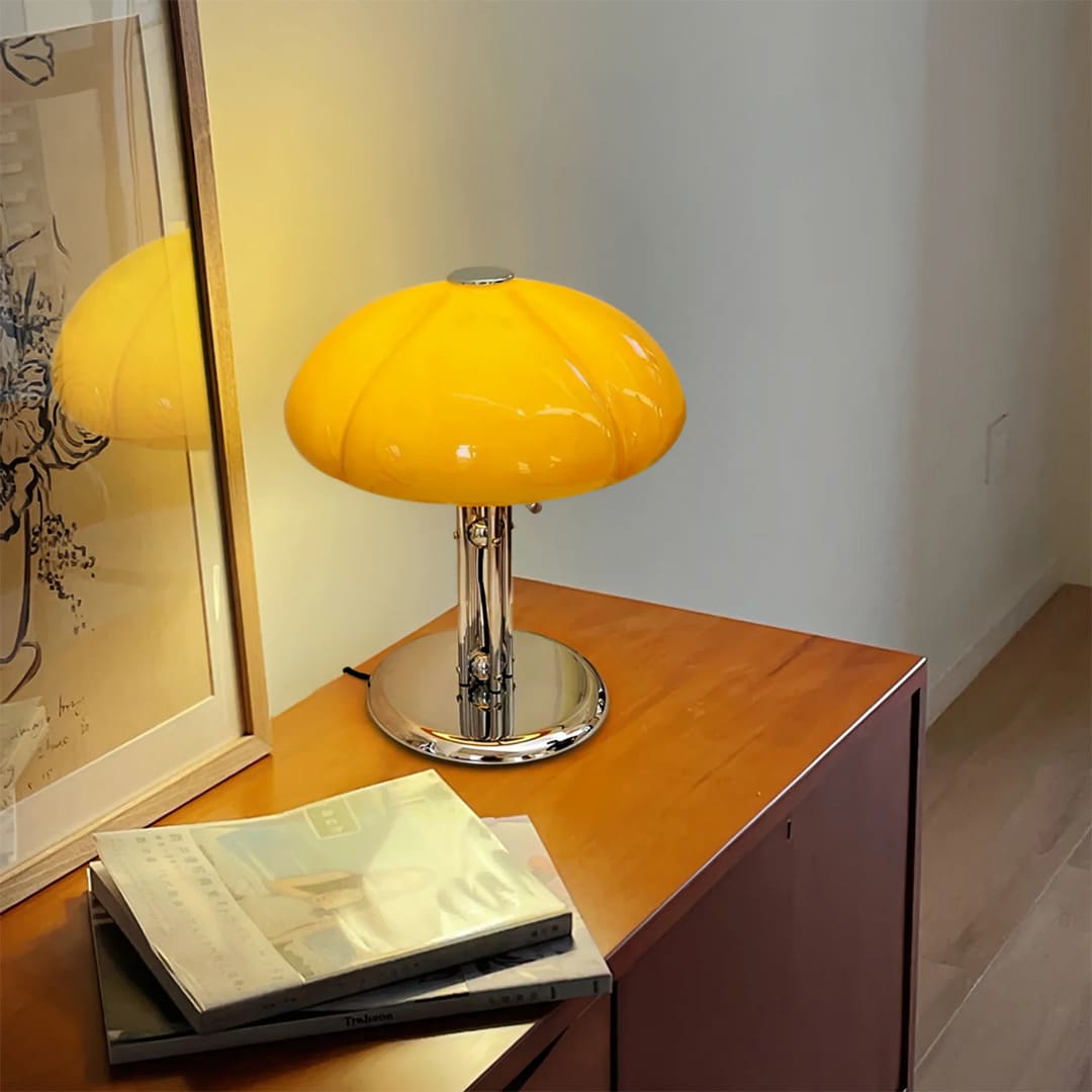 Sophisticated Mushroom Shape Table Lamp