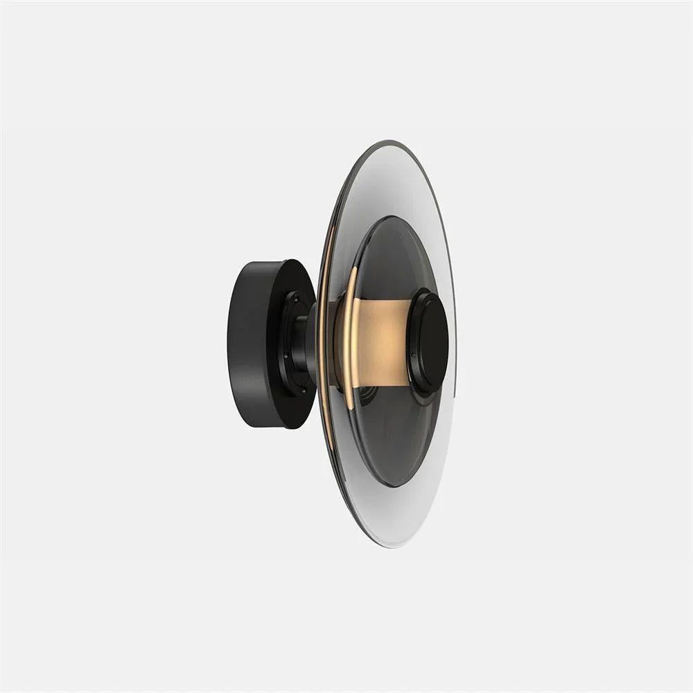 Stylish Disc Wall Sconce Design