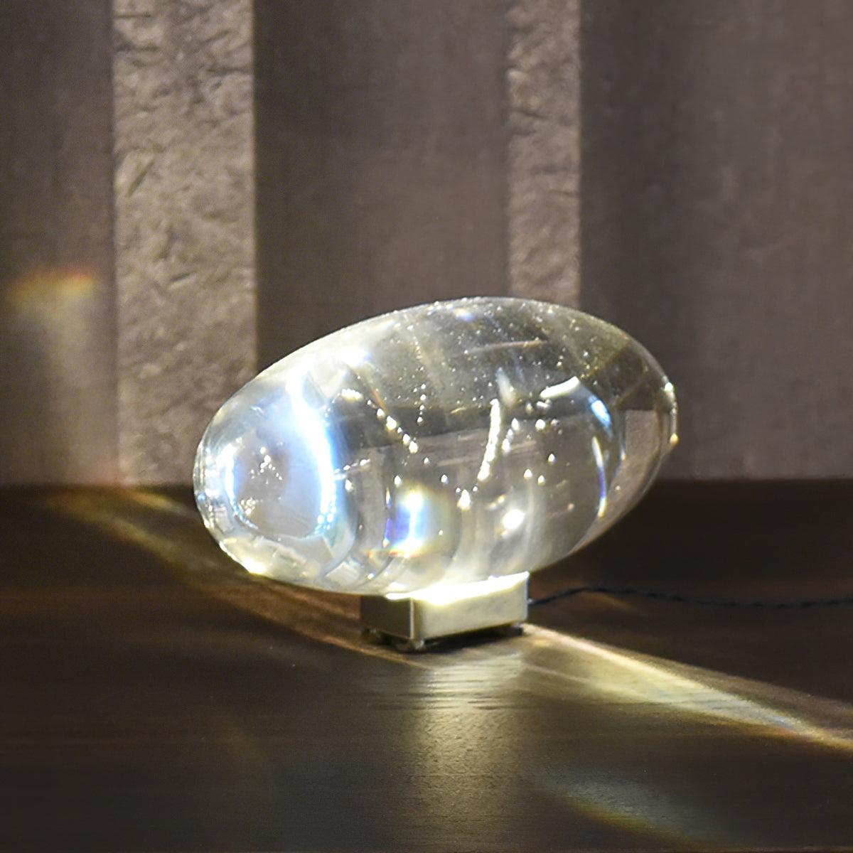 Sunlight Crystal Table Lamp – Ethereal Light Design