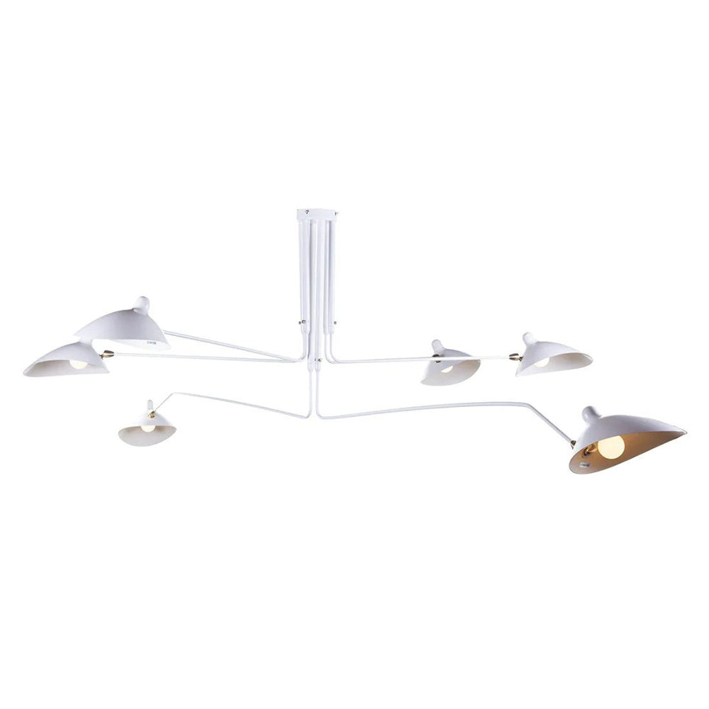 Three Arm Ceiling Lamp – Modern Adjustable Metal Design