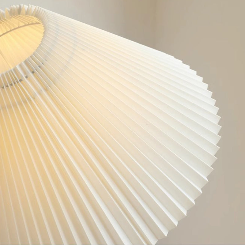 Twisted Pleated Floor Lamp – Unique Organic Shape