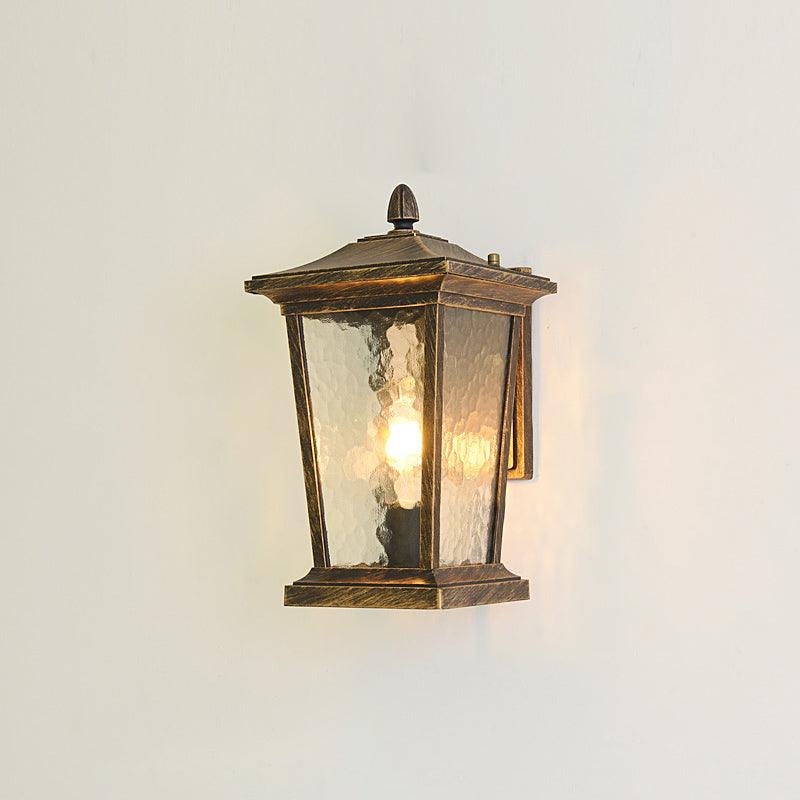 Vintage Industrial Outdoor Wall Lamp – Weather-Resistant Lantern Design