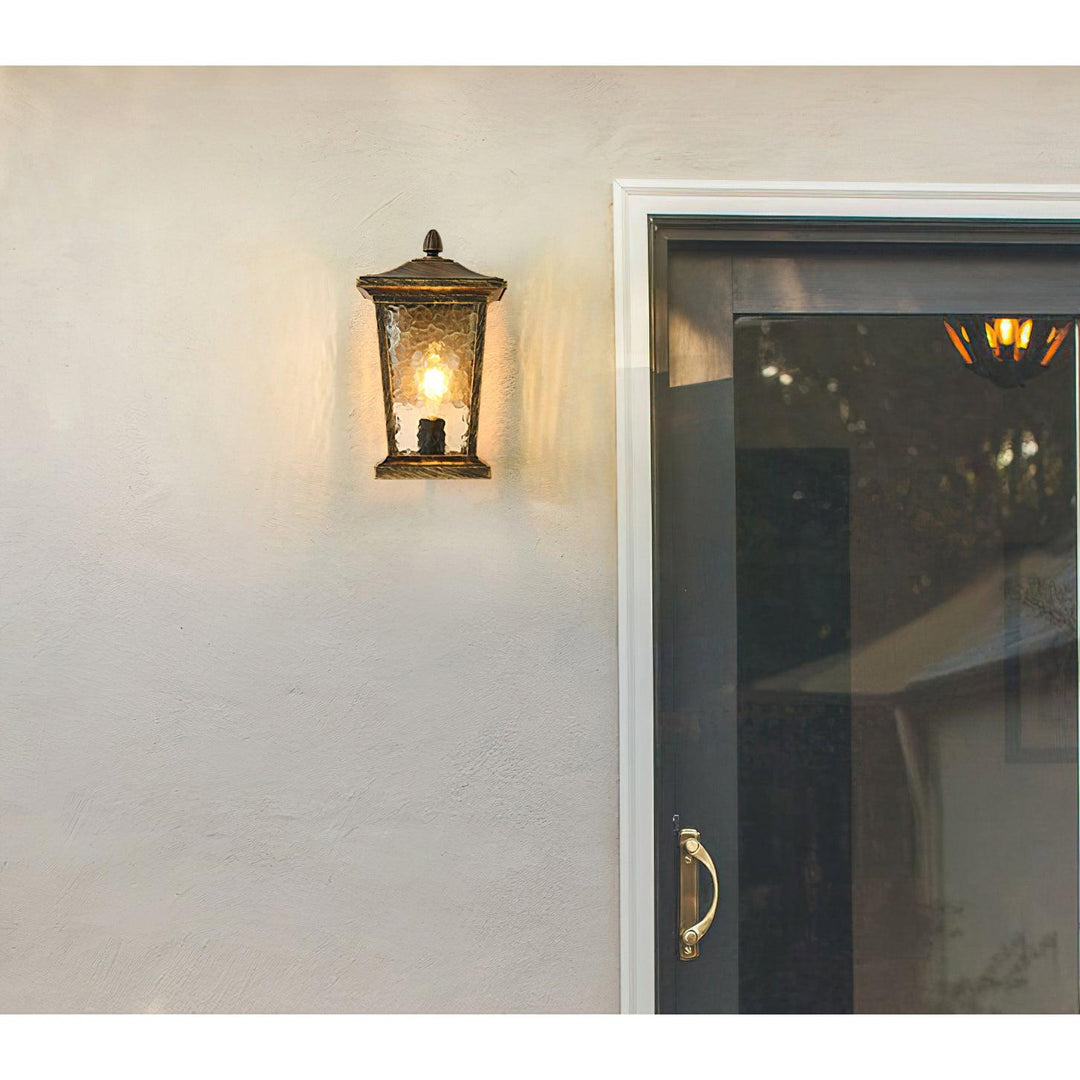 Vintage Industrial Outdoor Wall Lamp – Weather-Resistant Lantern Design