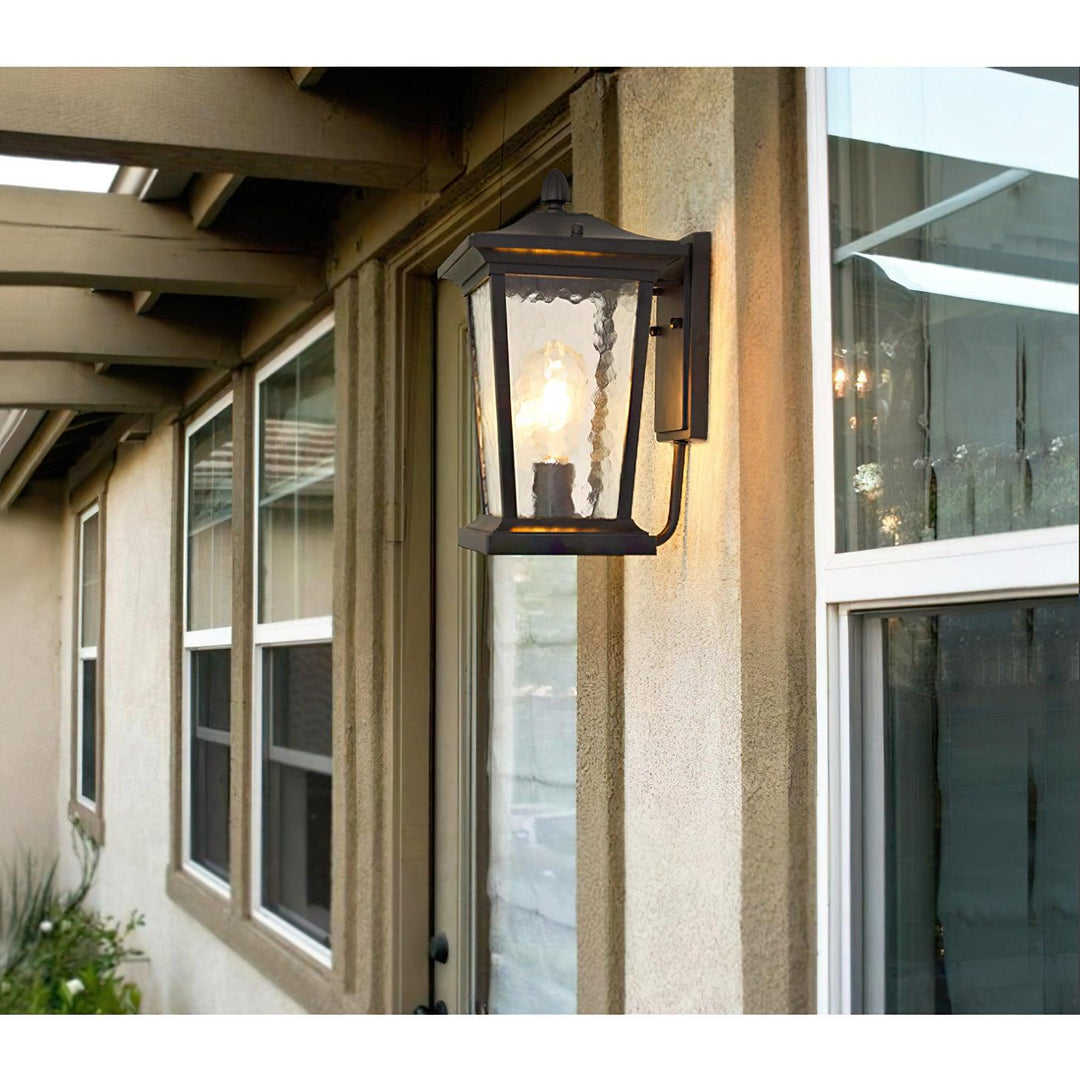Vintage Industrial Outdoor Wall Lamp – Weather-Resistant Lantern Design
