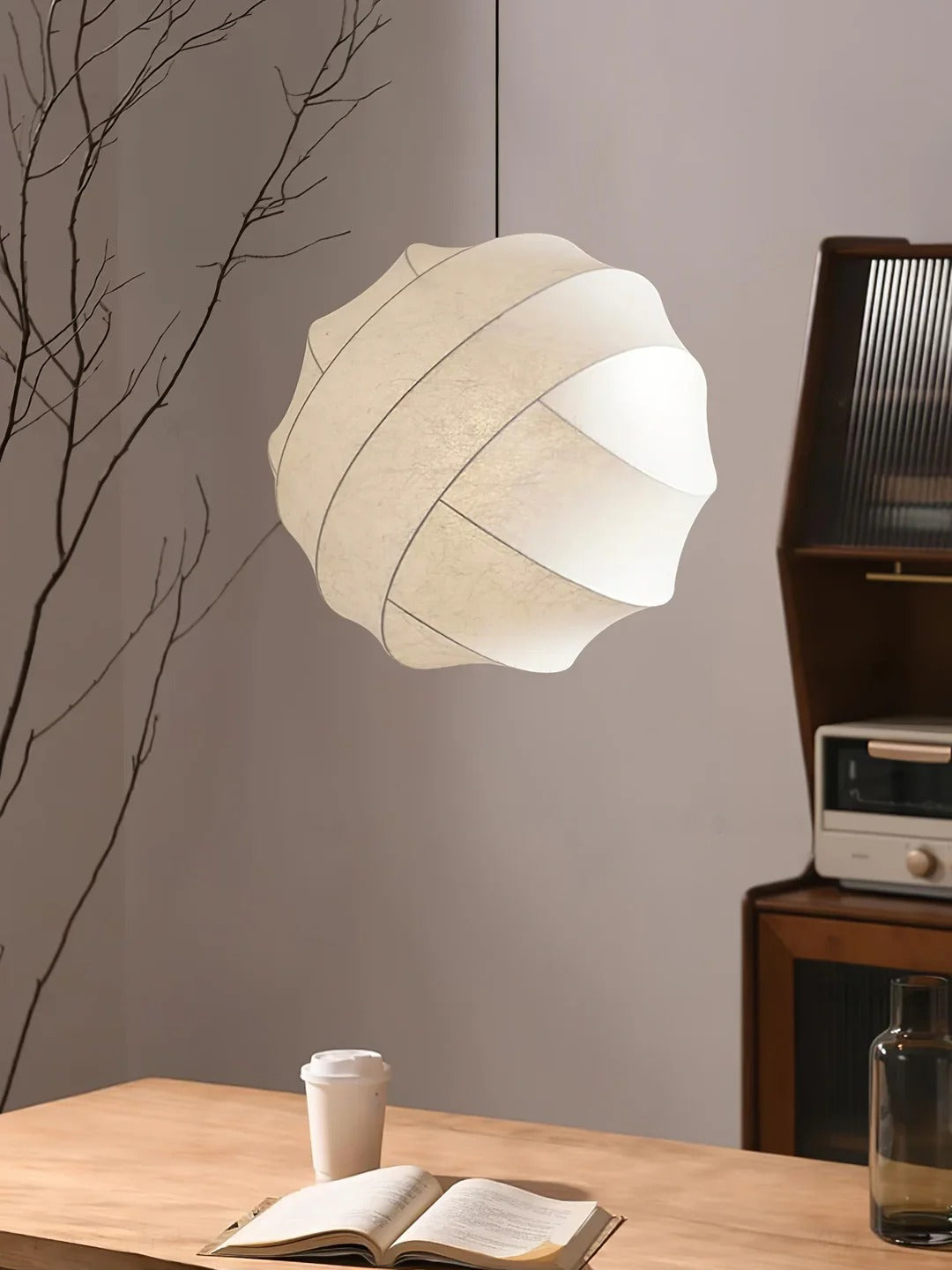 Wabi-Sabi Silk Ball Light