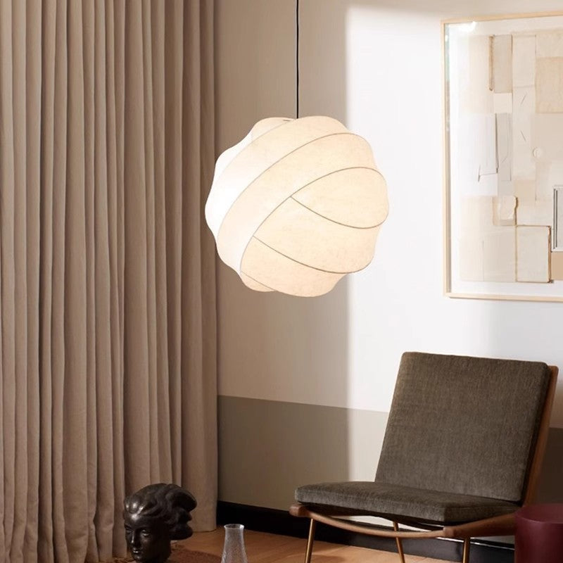 Wabi-Sabi Silk Ball Light