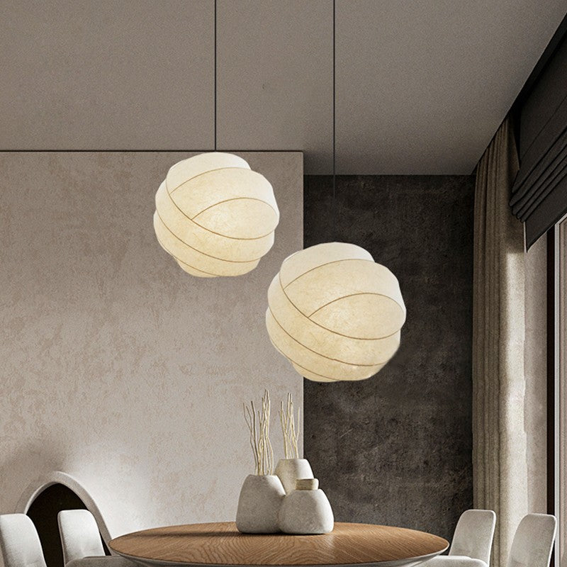 Wabi-Sabi Silk Ball Light