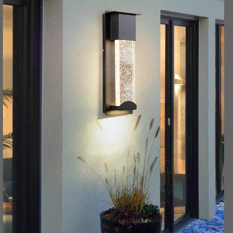 Waterproof Crystal Outdoor Wall Lamp – LED, Indoor/Outdoor Use