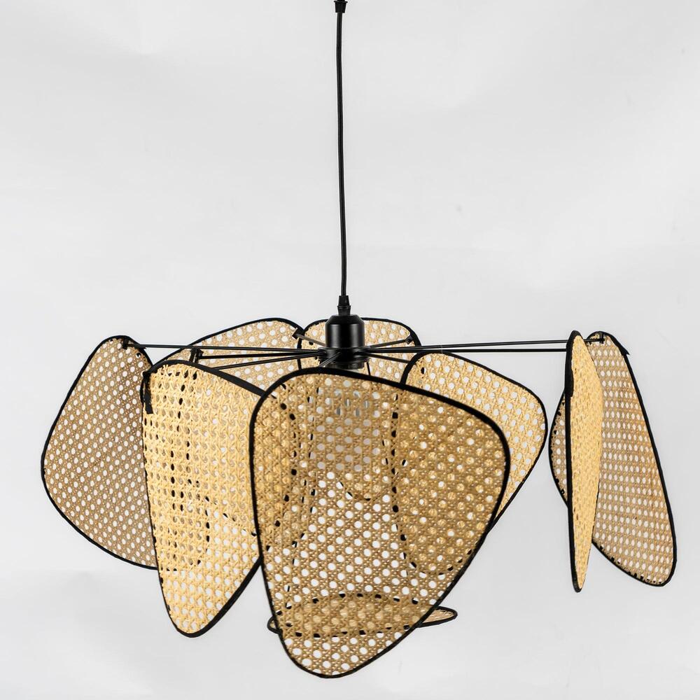 Woven Rattan Ceiling Lamp – Natural & Airy Design