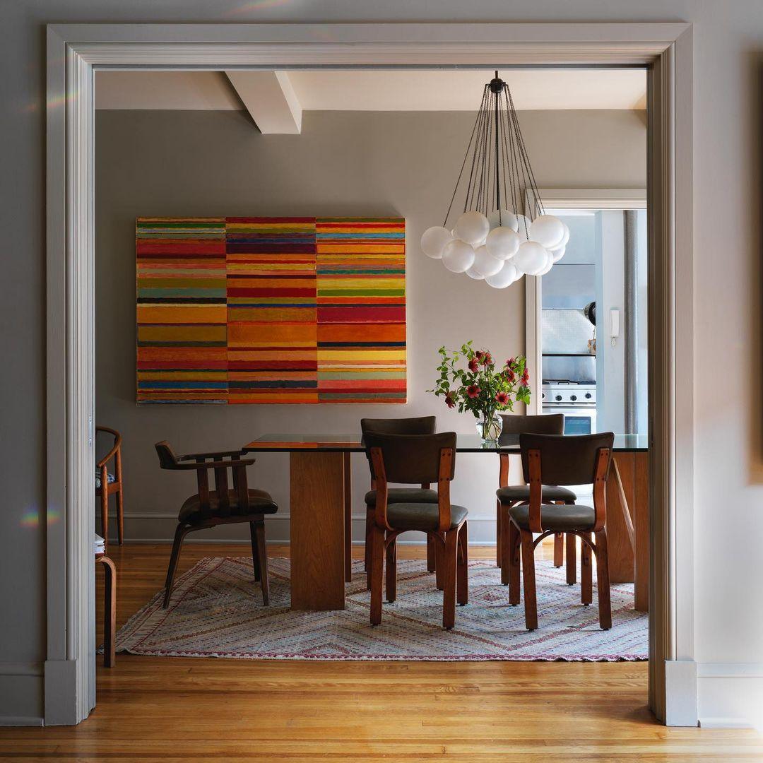Minimalist Clustered Spherical Chandelier Fixture