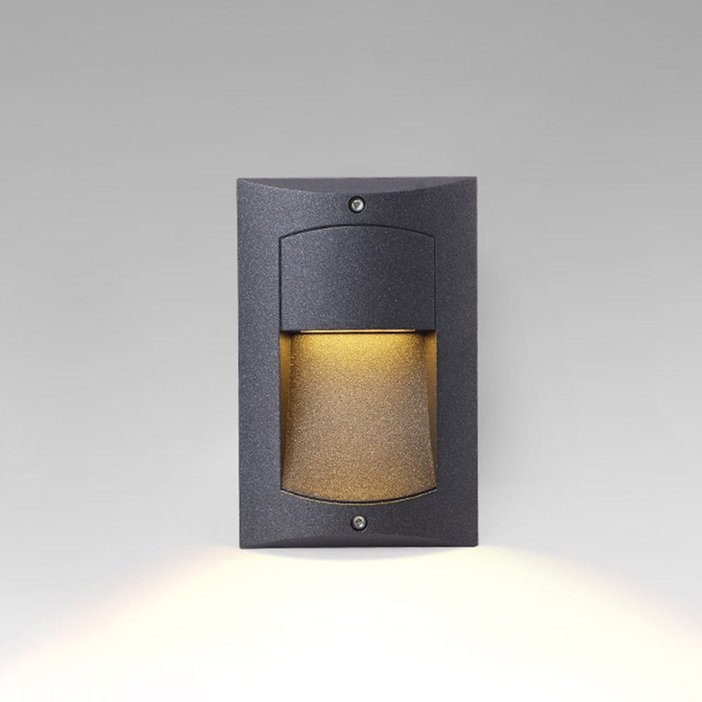 Contemporary Outdoor Deck Light & Motion-Sensor