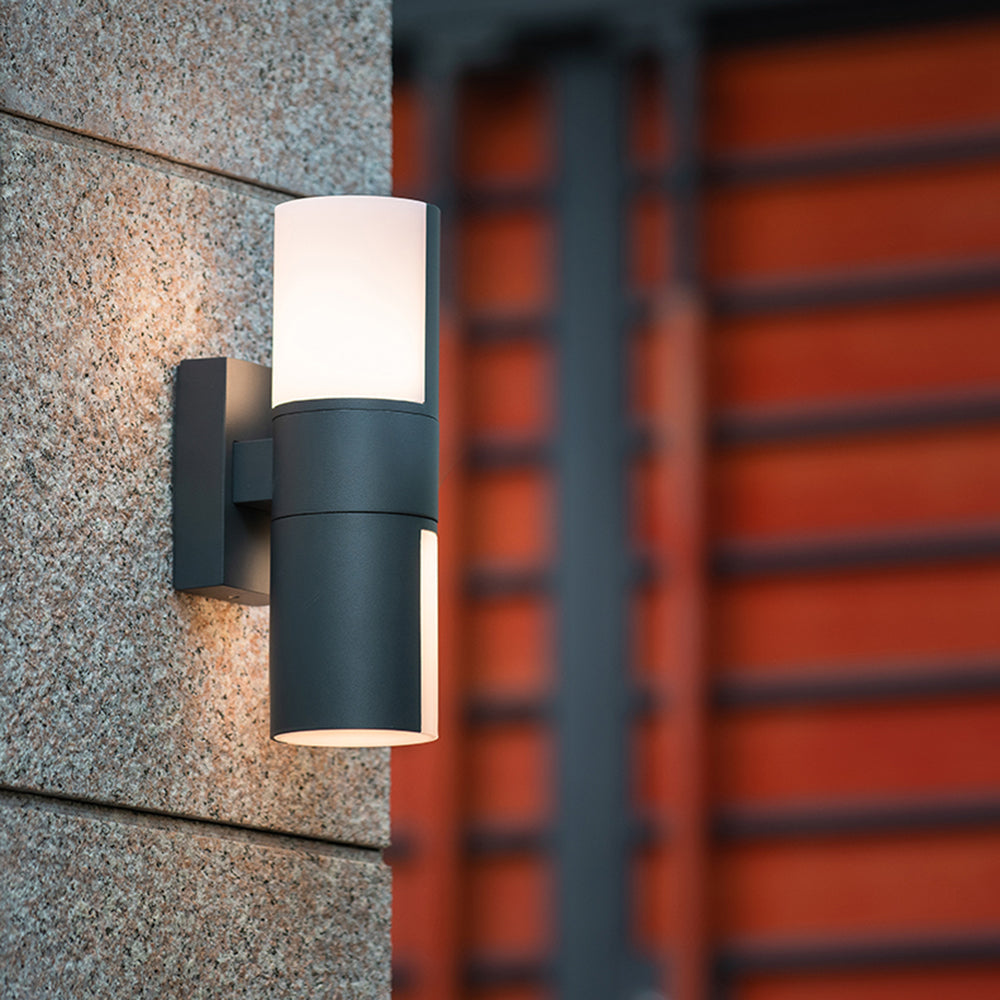 Modern Cylindrical LED Outdoor Wall Lamp – Rotatable and Waterproof