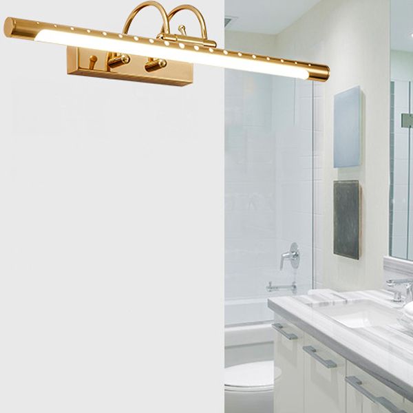 Gold Wall Lamp – Modern Minimalist LED Fixture