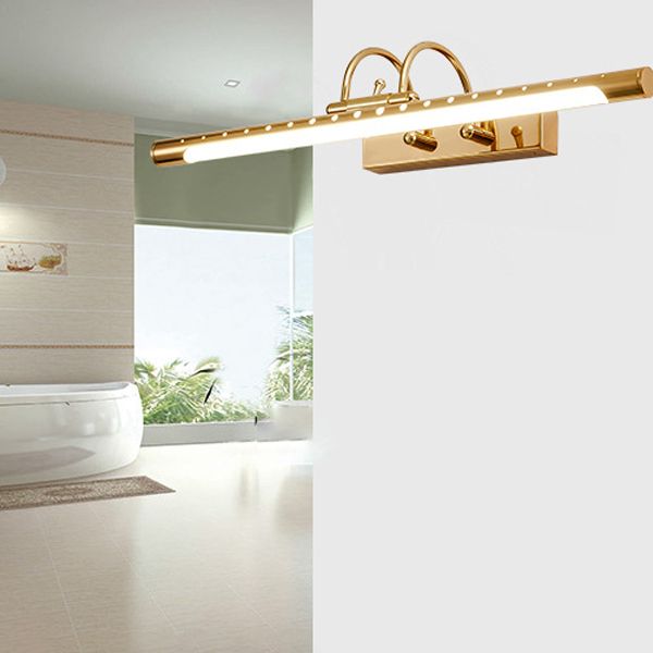 Gold Wall Lamp – Modern Minimalist LED Fixture