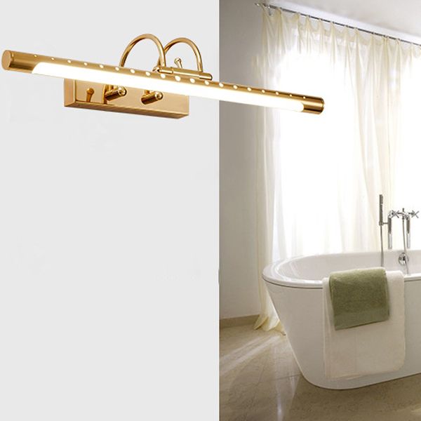 Gold Wall Lamp – Modern Minimalist LED Fixture