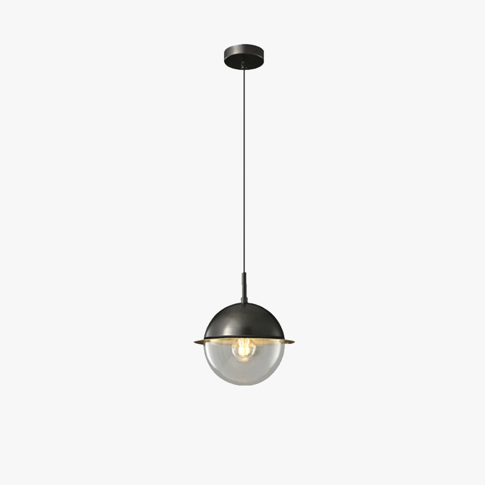 Minimalist Pendant Light – Spherical Shade Design
