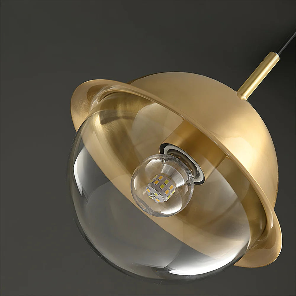Minimalist Pendant Light – Spherical Shade Design