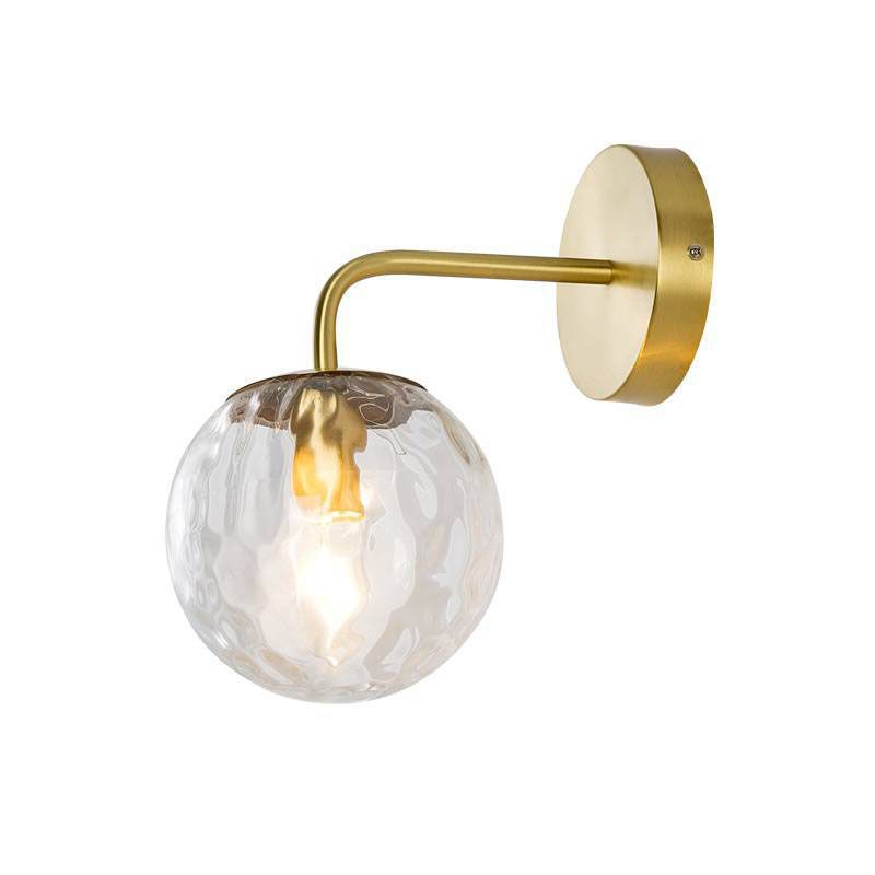 Minimalist Wall Lamp & Modern Glass Shade