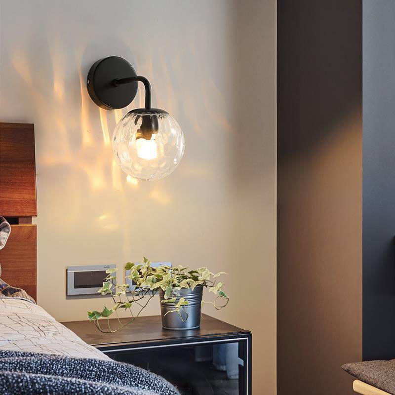Minimalist Wall Lamp & Modern Glass Shade