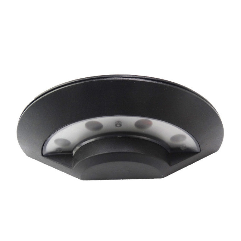 Modern Flying Saucer LED Outdoor Wall Lamp with Waterproof Design