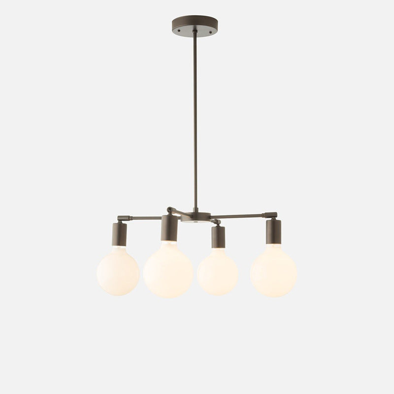 Mid-Century Modern Chandelier & Adjustable Arms