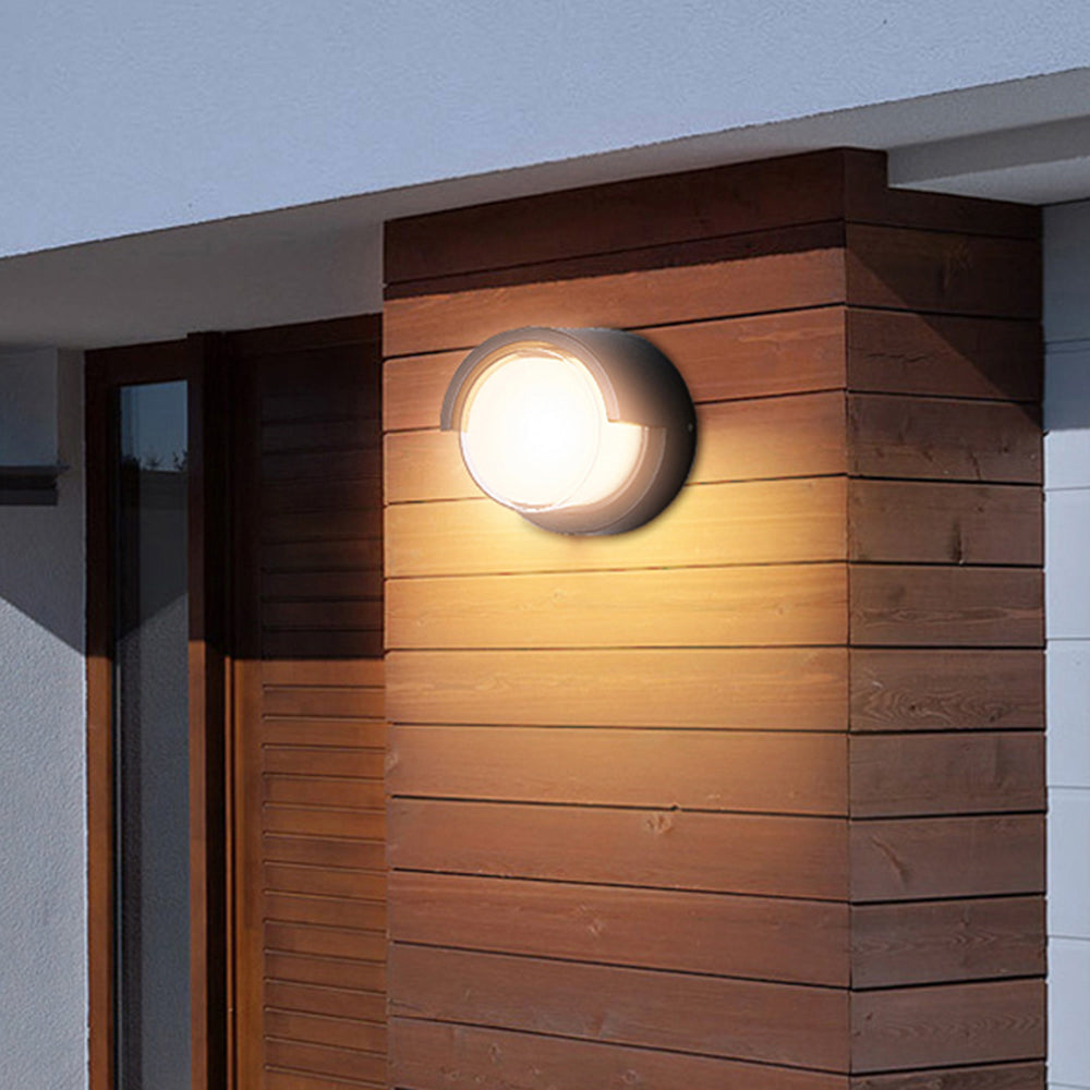 Modern Round and Rectangular LED Outdoor Wall Lamp – Waterproof Design