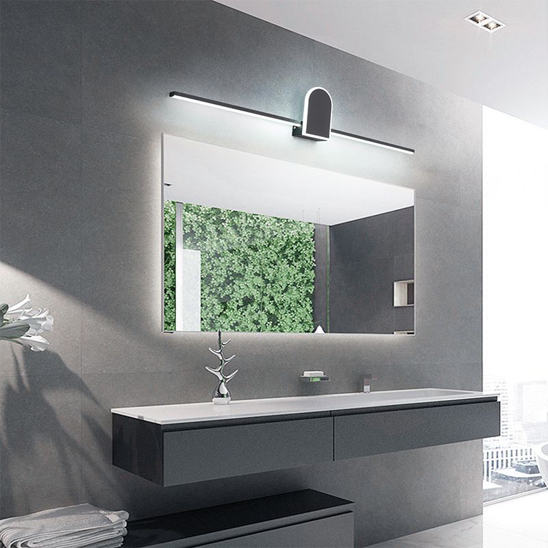 Modern Minimalist Wall Lamp – Black & White Finish