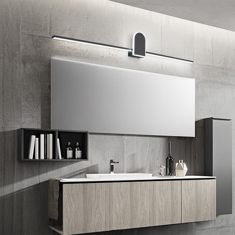 Modern Minimalist Wall Lamp – Black & White Finish