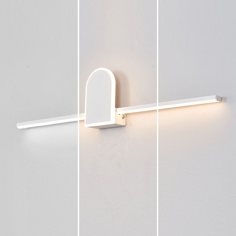 Modern Minimalist Wall Lamp – Black & White Finish