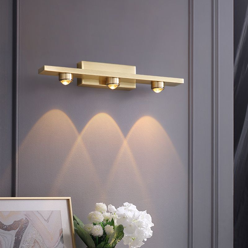 Modern Minimalist Wall Lamp, Golden Elegance